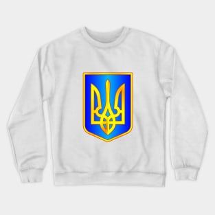 Ukraine trident Crewneck Sweatshirt